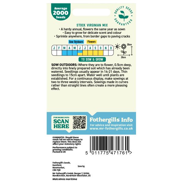 Mr Fothergills Stock Virginian Mix