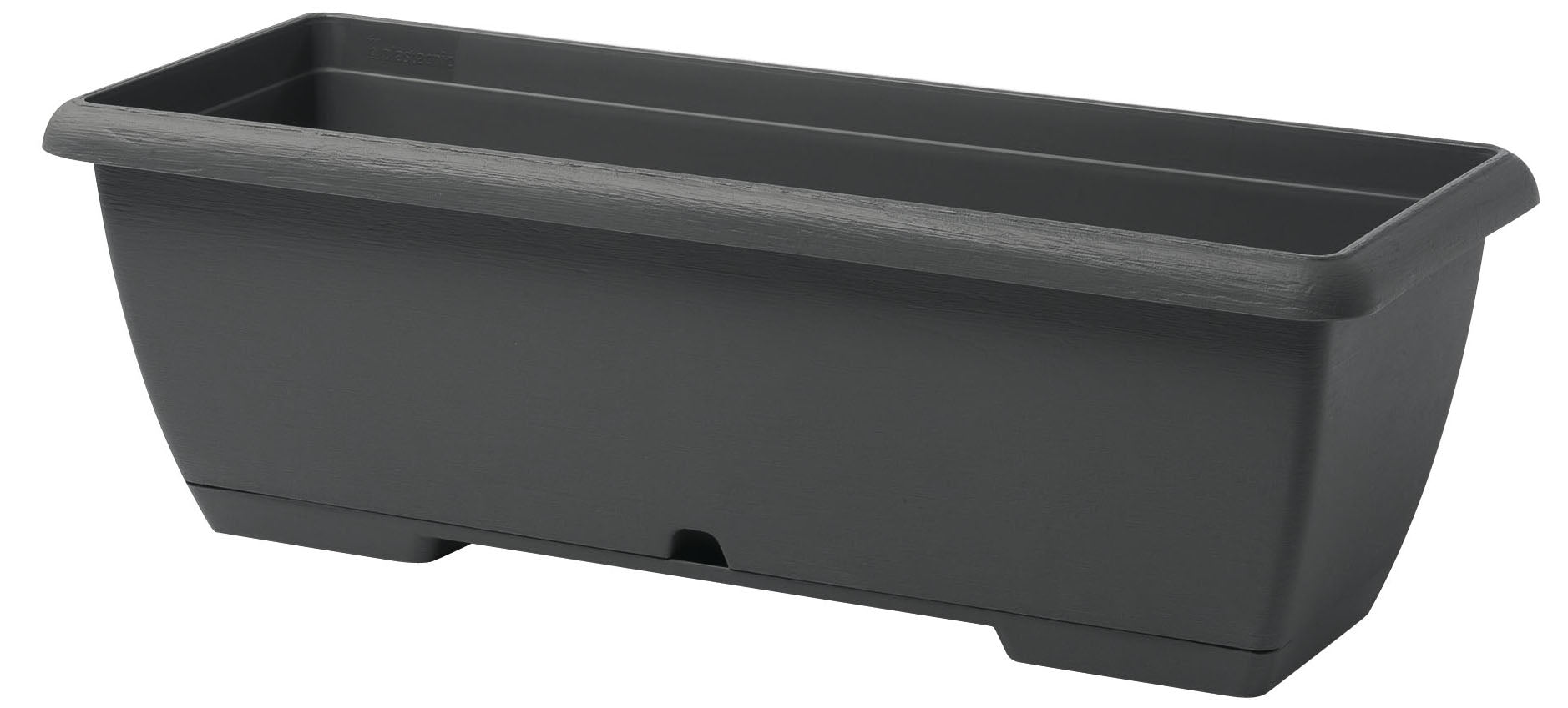 Treadstone Trough with Saucer 60cm Urban Grey
