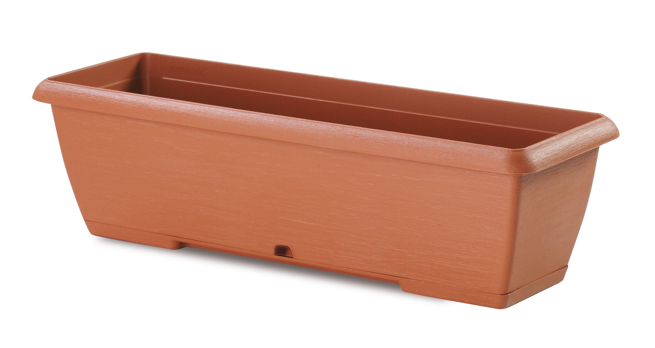 Treadstone Trough with Saucer 60cm Terracotta
