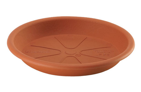 Treadstone Round Saucer Terracotta