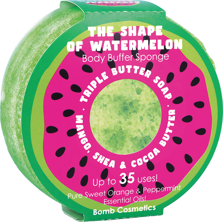 Bomb The Shape of Watermelon Buffer Sponge
