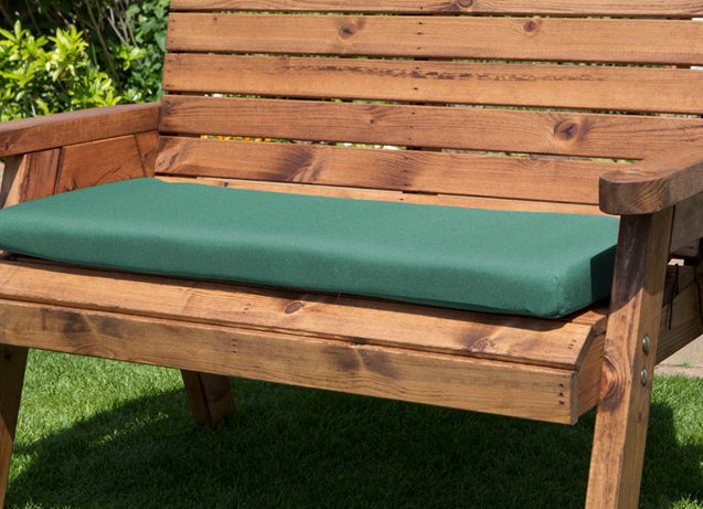 Charles Taylor Three Seater Bench Cushion Green