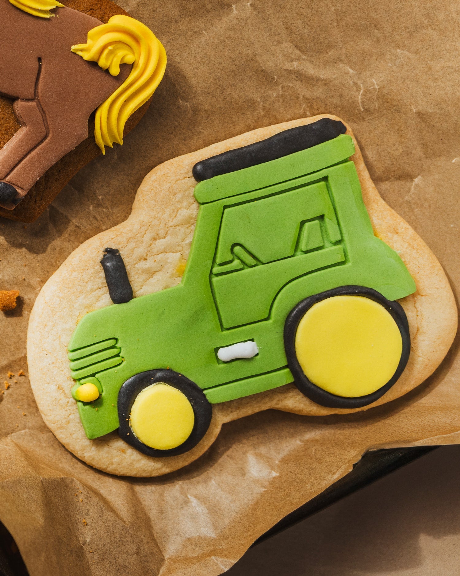 The Original Baker Tommy the Tractor Vanilla Biscuit