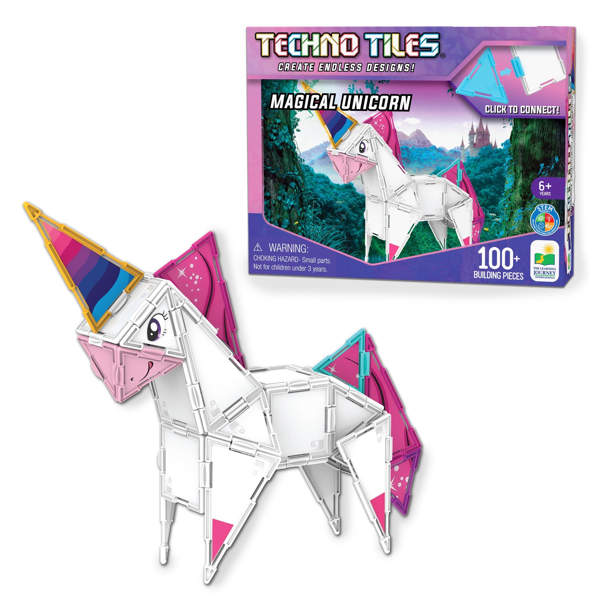 Techno Tiles Unicorn 100+ pcs