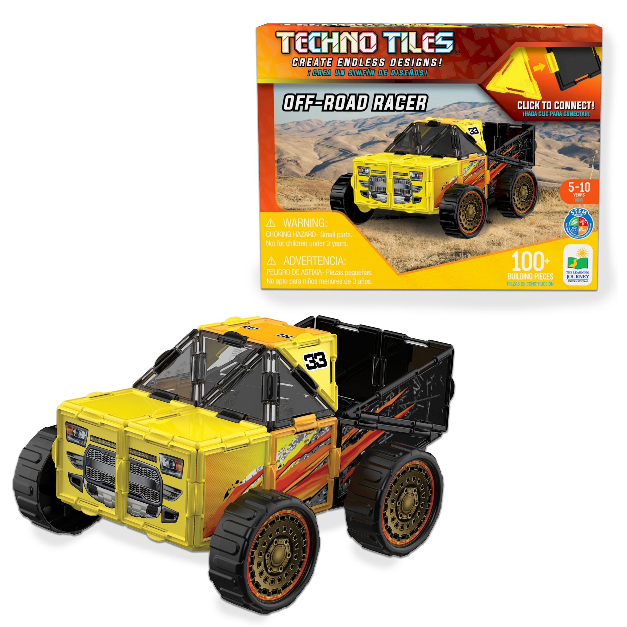 Techno Tiles Off Road Racer 100+ pcs