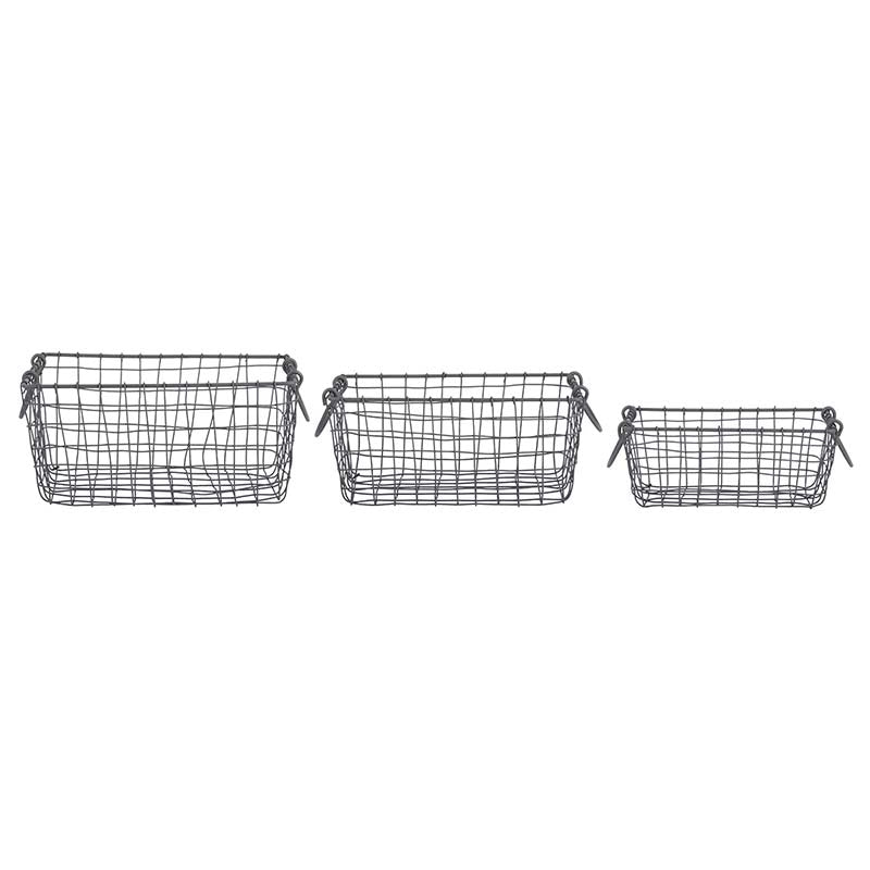Fallen Fruits Wire Basket Small Rectangle