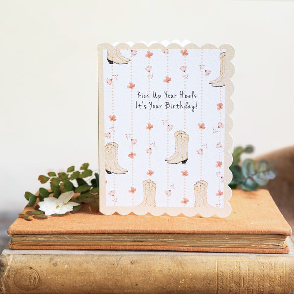 Toasted Crumpet Kick Up Your Heels Card