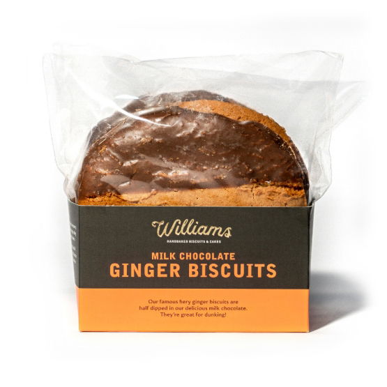 Williams Milk Chocolate & Ginger Biscuits 270g