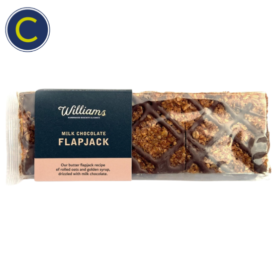 Williams Milk Chocolate Flapjack 300g