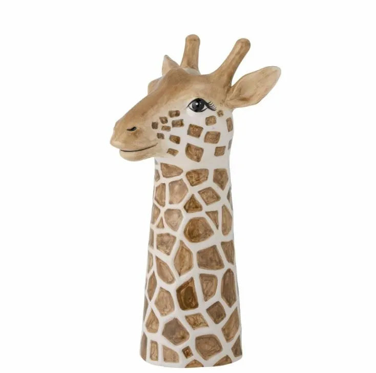 Bloomingville Alazar Deco Vase, Brown, Ceramic