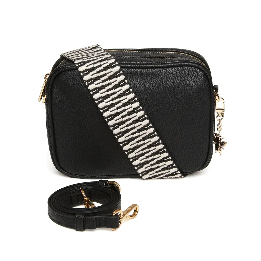 Alice Wheeler Soho Double Zipped Cross Body Bag