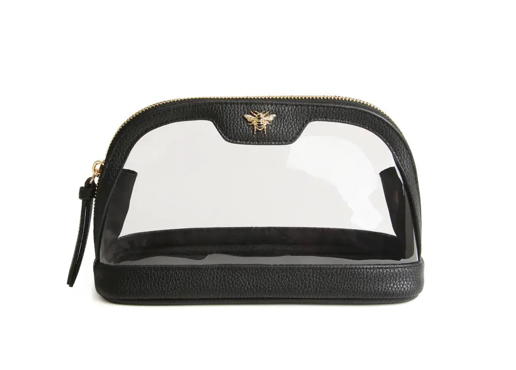 Alice Wheeler Clear Beauty Case/Make Up Bag