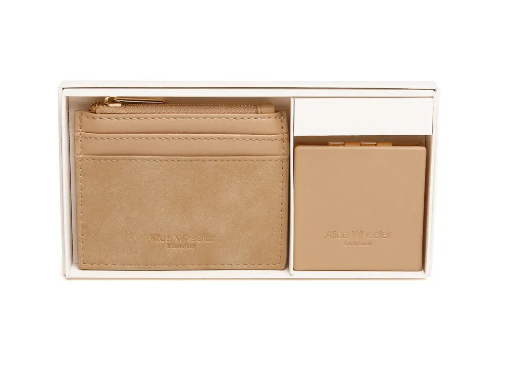 Alice Wheeler Verona Coin Purse & Vienna Compact Mirror Gift Set