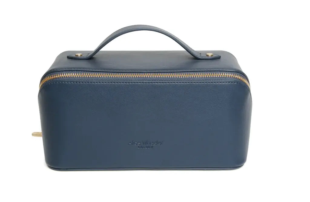 Alice Wheeler London Train Case Navy