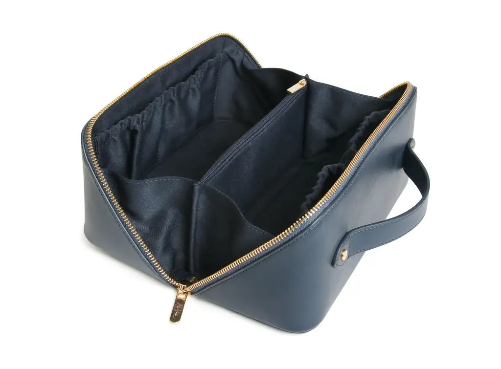 Alice Wheeler London Train Case Navy