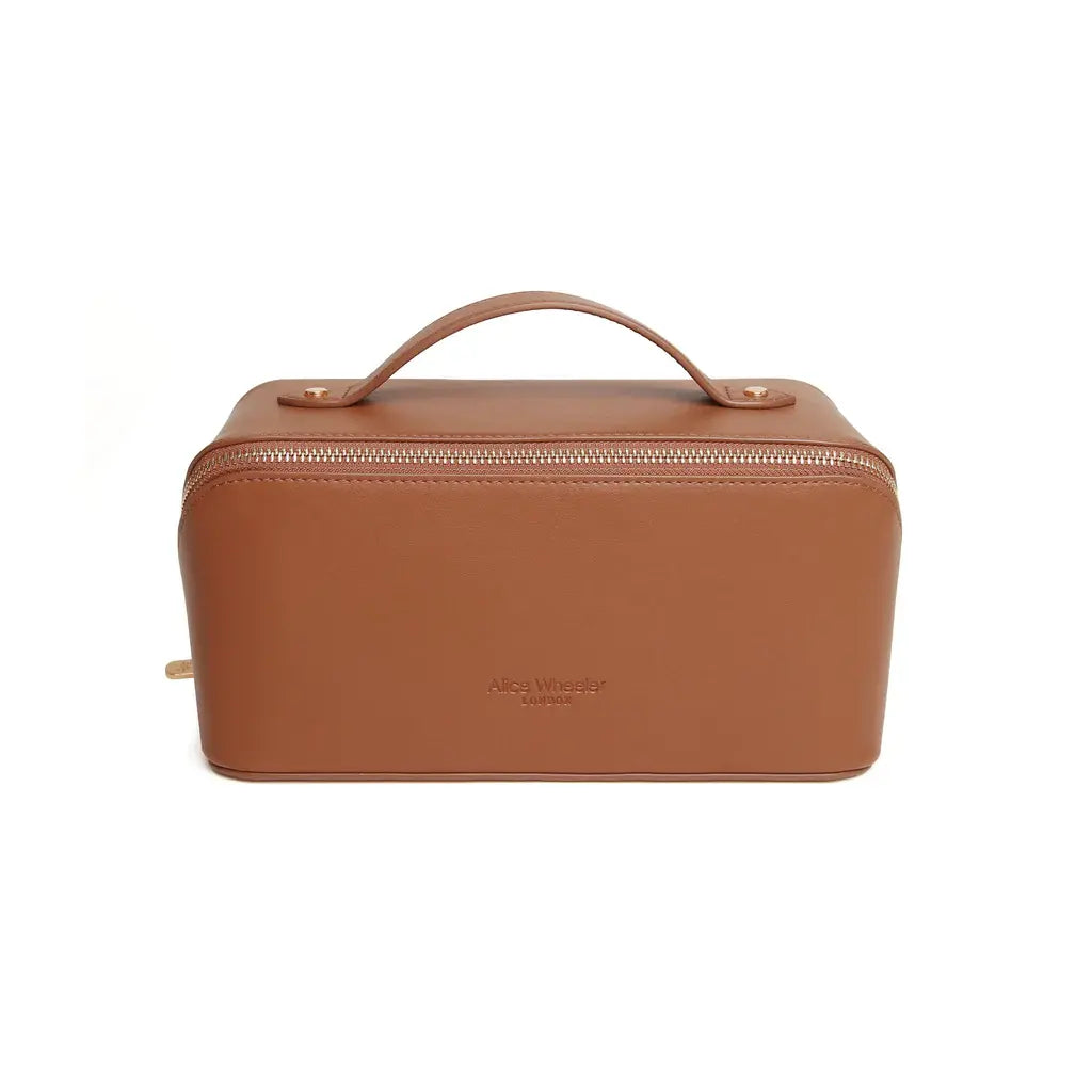 Alice Wheeler Nappa Train Case