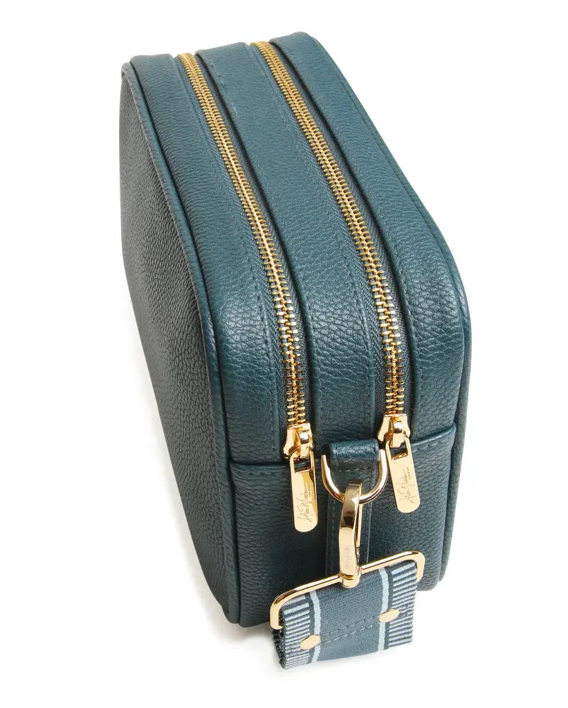Alice Wheeler Soho Double Zipped Cross Body Bag