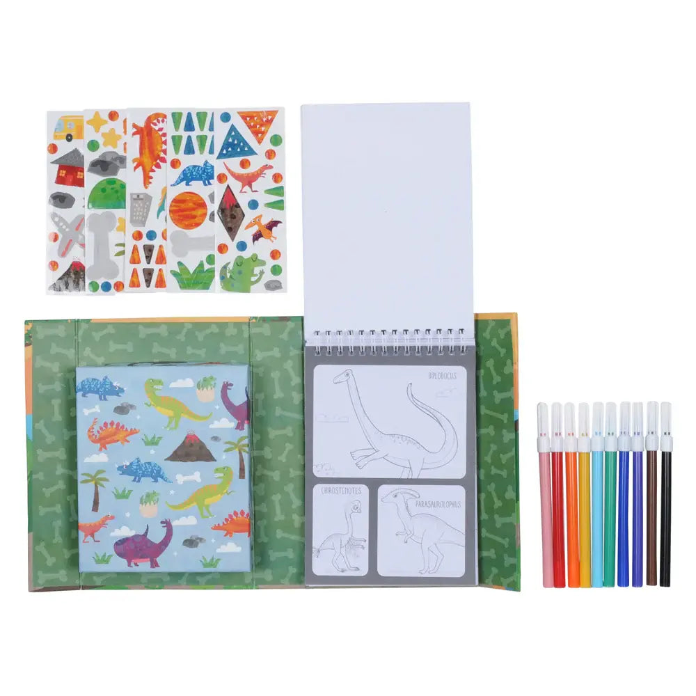 Bigjigs Colouring Set - Dinosaur