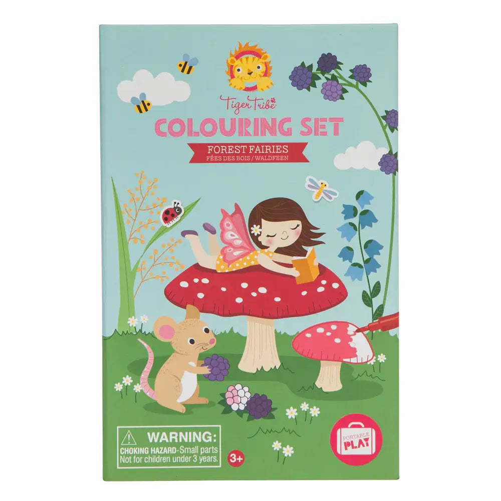 Bigjigs Colouring Set - Forest Fairies