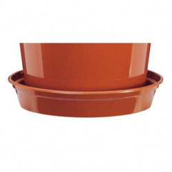 Stewart Plastics Flower Pot Saucer Terracotta 12"