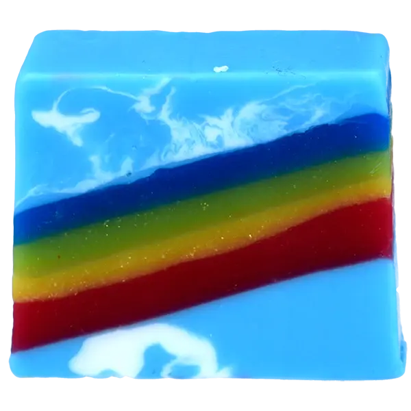 Bomb Cosmetics Flying Colours Soap Slice