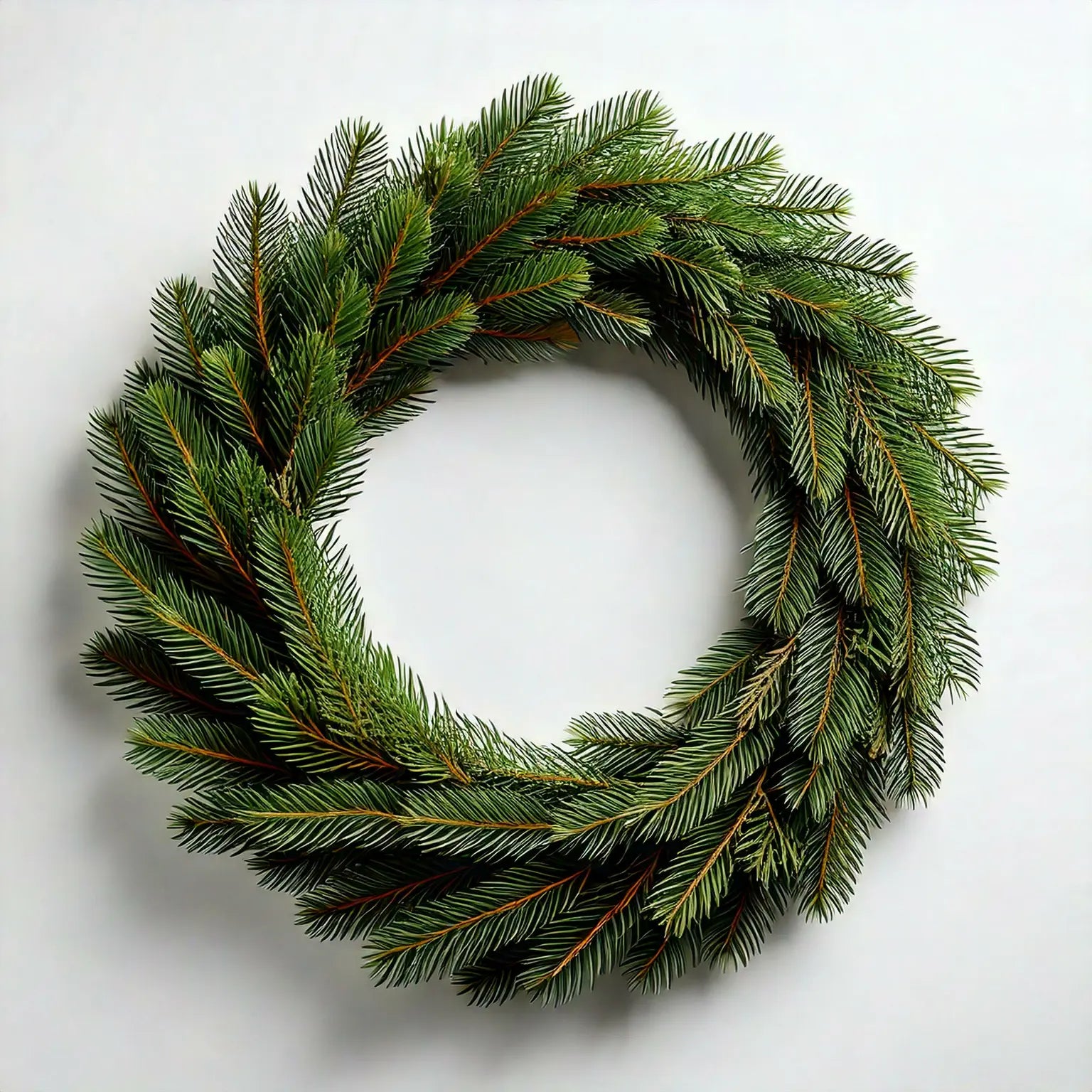 Home Made Plain Wreath 8"