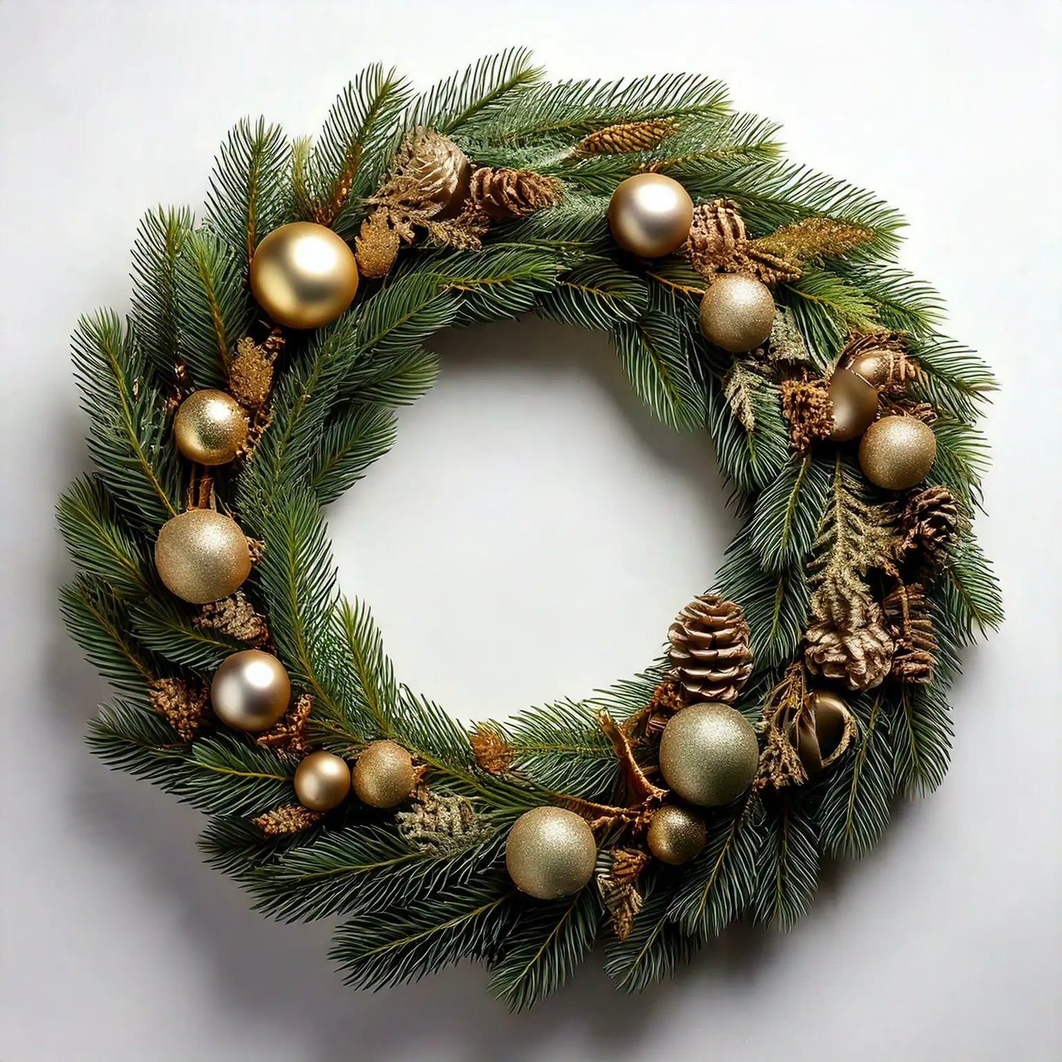 Home Made Wreath - 12" Luxury