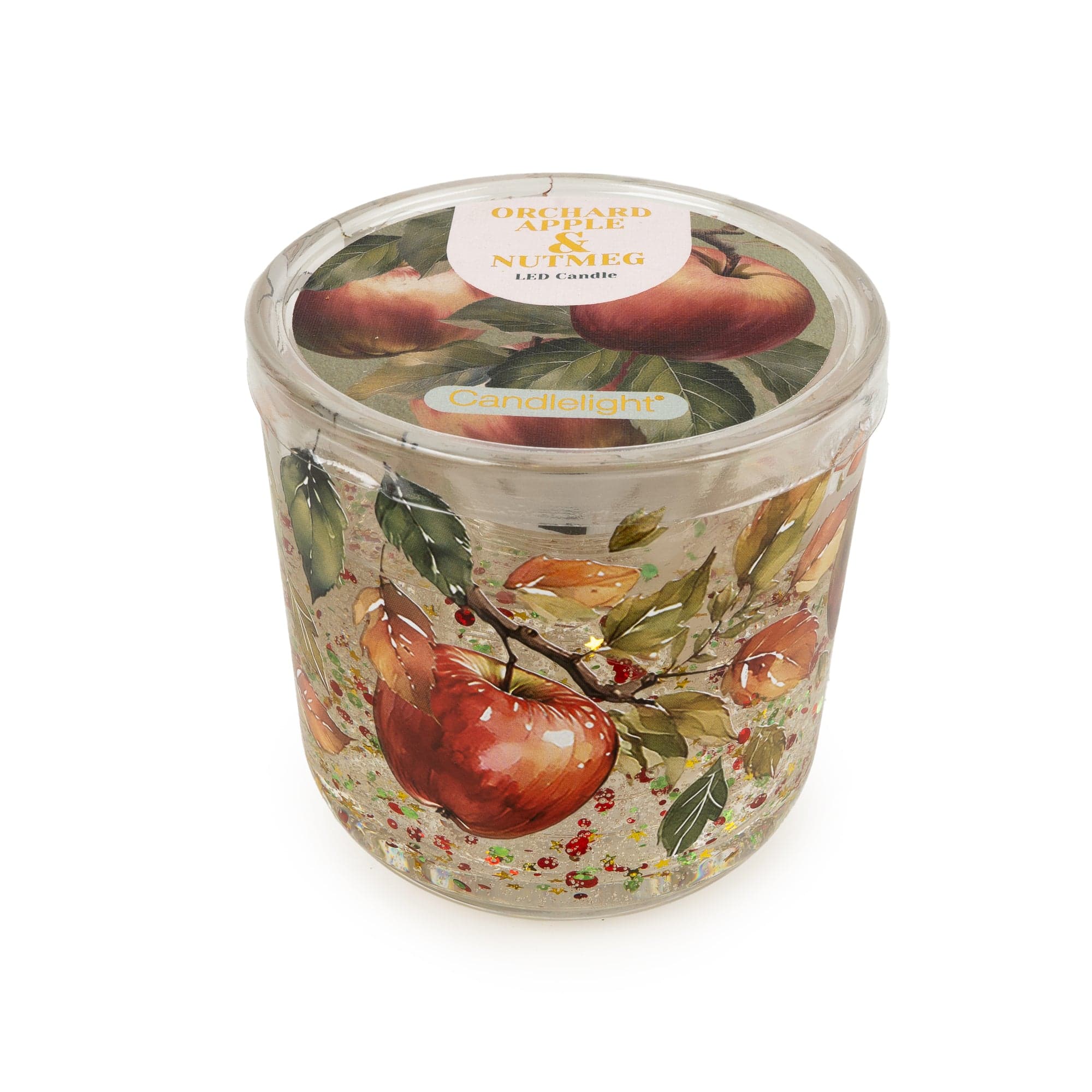 Candlelight Led Candle Orchard Apple & Nutmeg