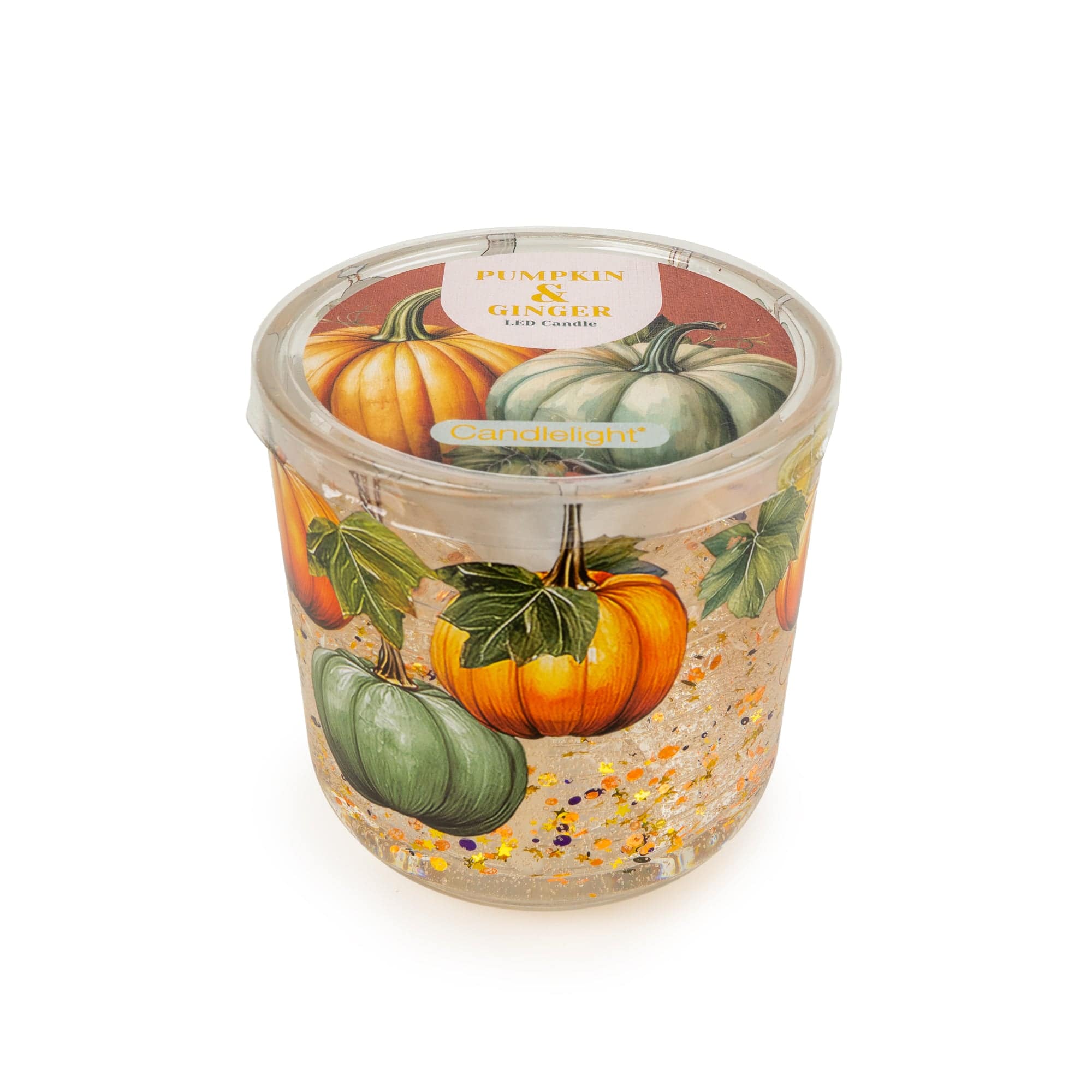 Candlelight LED Candle - Pumpkin & Ginger