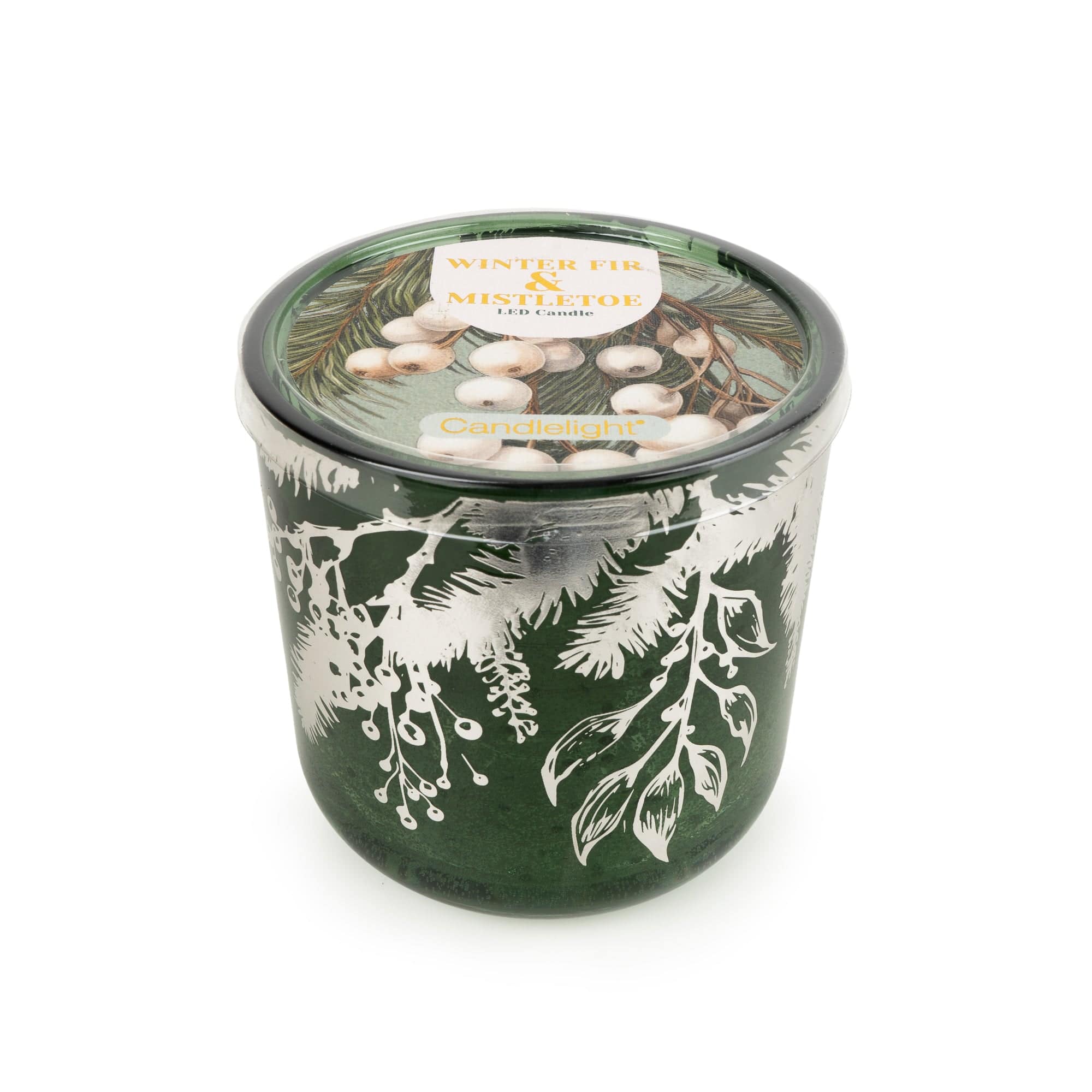 Candlelight LED Candle - Winter Fir & Mistletoe