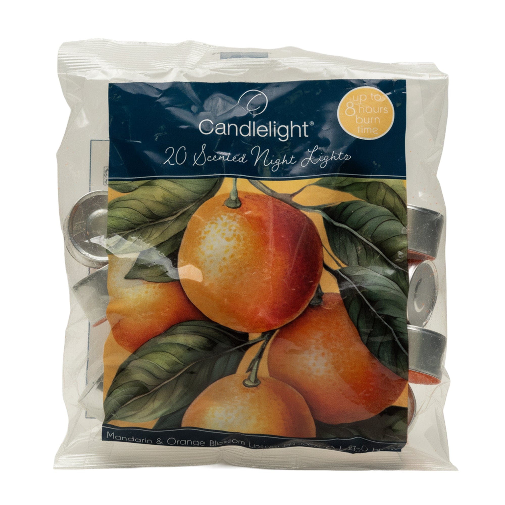 Candlelight Night Light Candles Mandarin & Orange 20pk