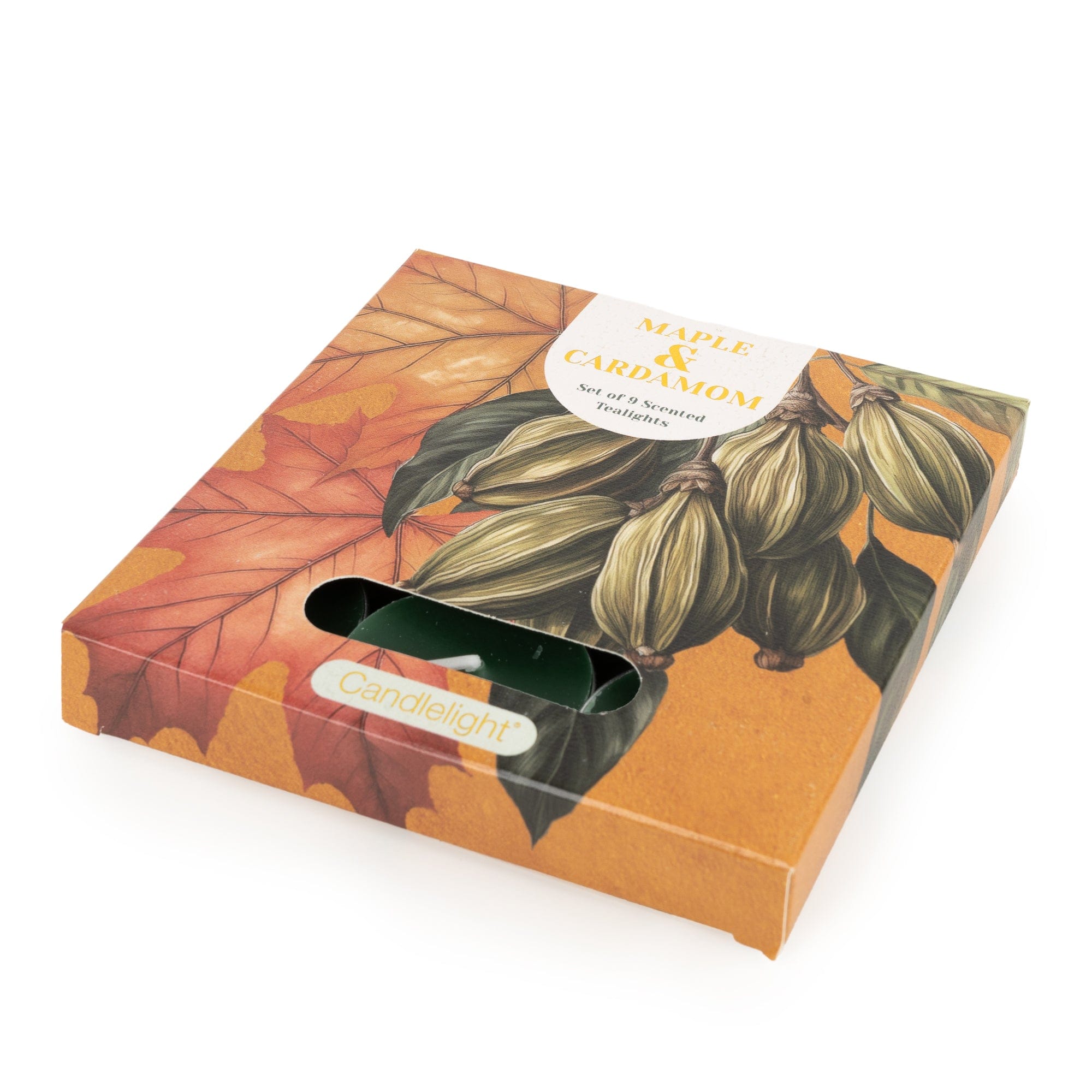 Candlelight Tealights Maple & Cardamom Set Of 9