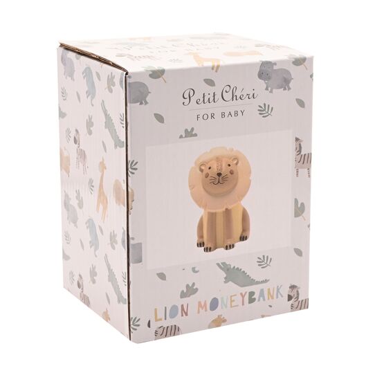 Celebrations Petit Cheri Money Box - Lion