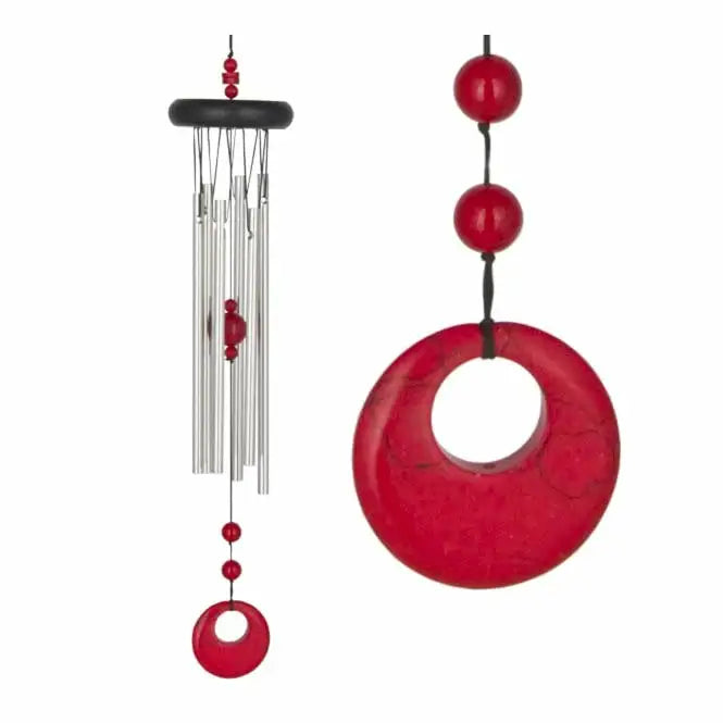 Woodstock Chimes Chakra Red Coral Wind Chime