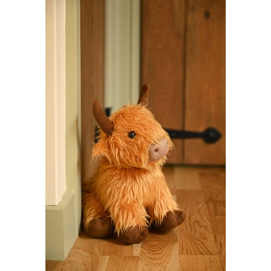 Country Living Highland Cow Doorstop