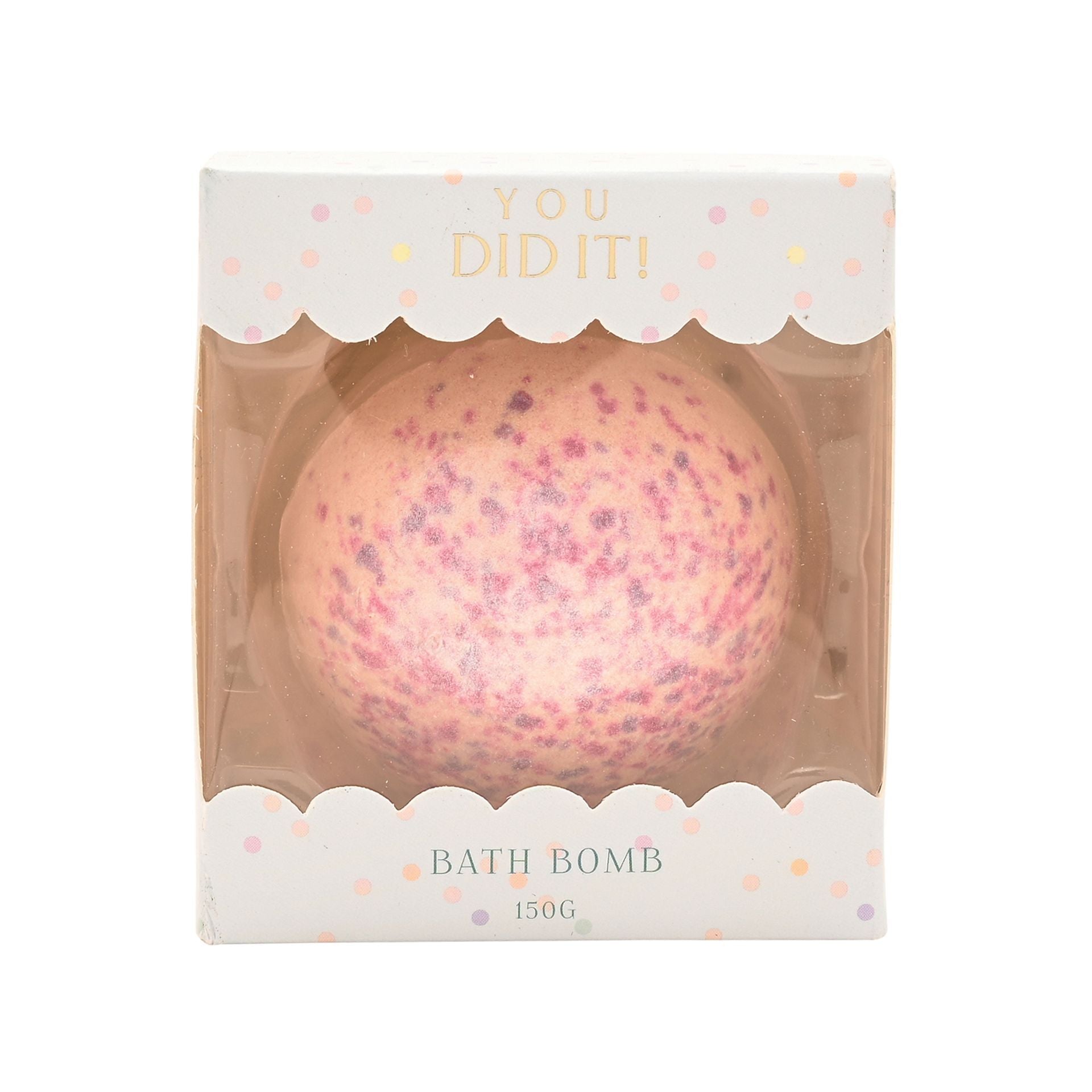 Celebrations Confetti Bath Bomb - You Did It