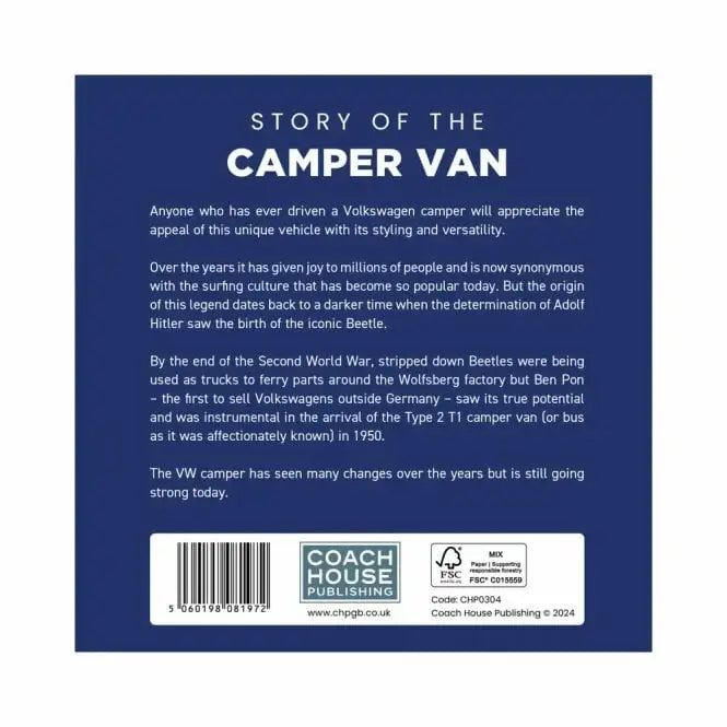 Story of the Camper Van (120x120 hardback)