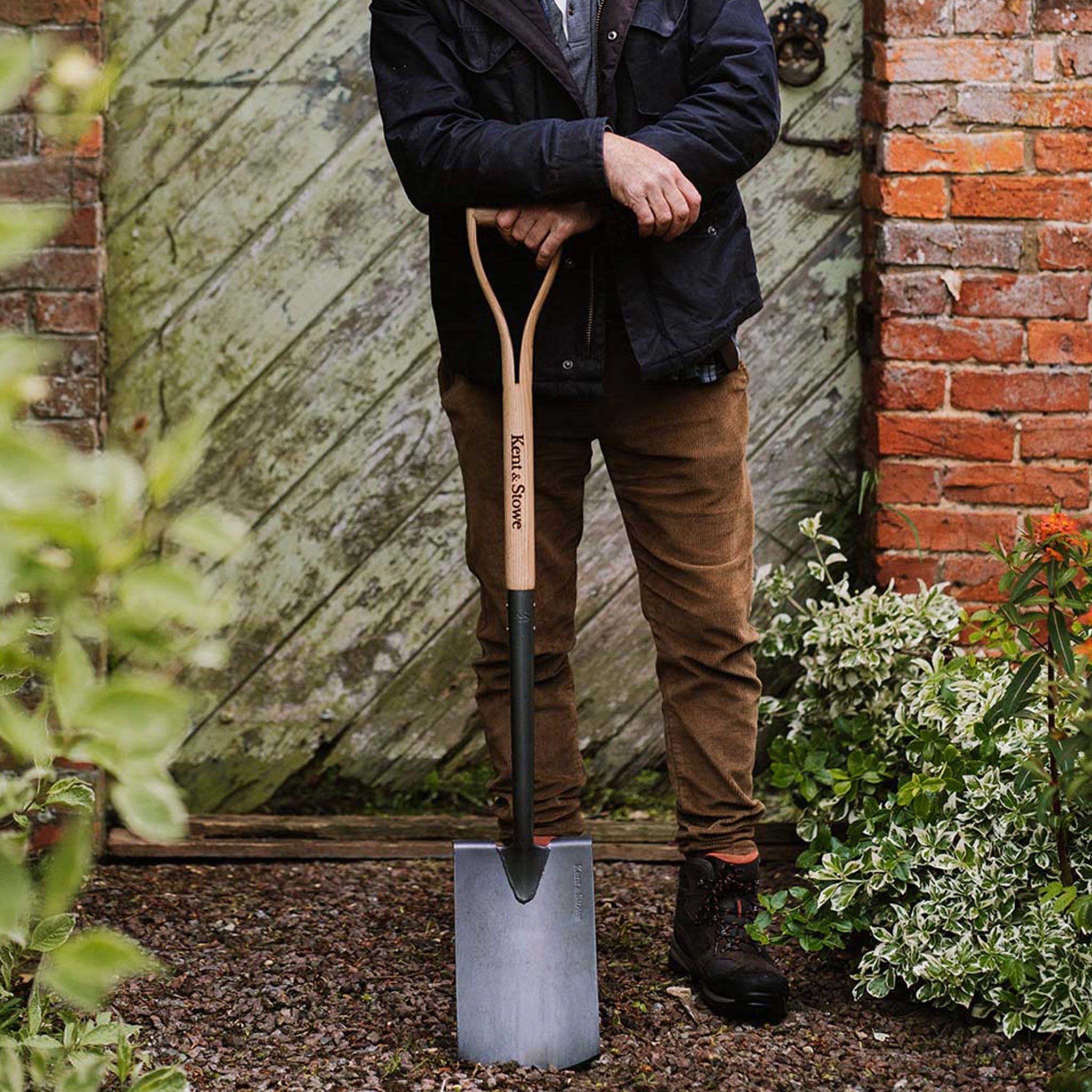 Kent & Stowe Carbon Steel Digging Spade