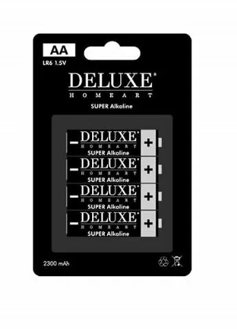 Deluxe Homeart 4 x AA batteries
