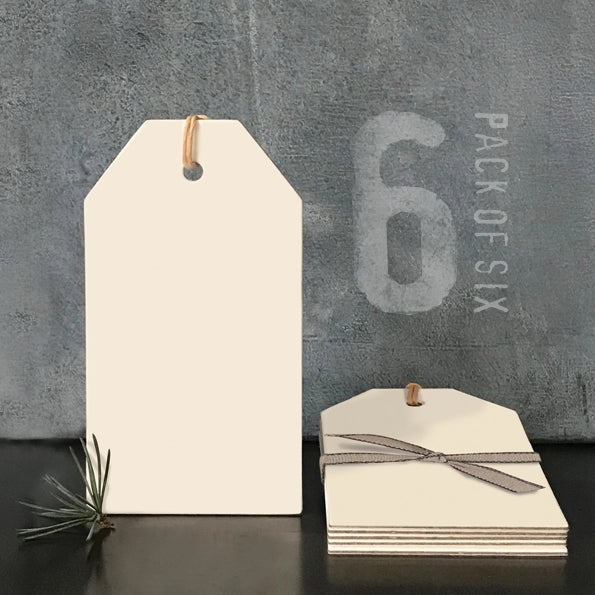 Six Label pack-Large cream