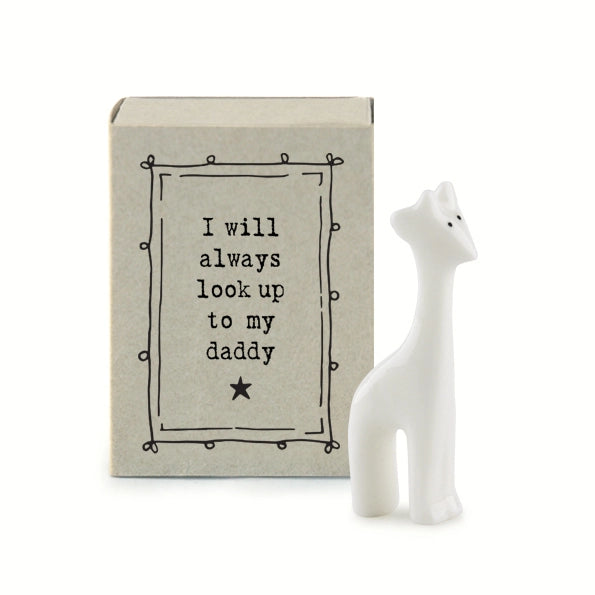 East Of India  Matchbox Giraffe/Dad