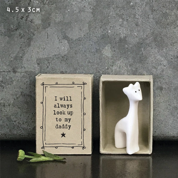 East Of India  Matchbox Giraffe/Dad