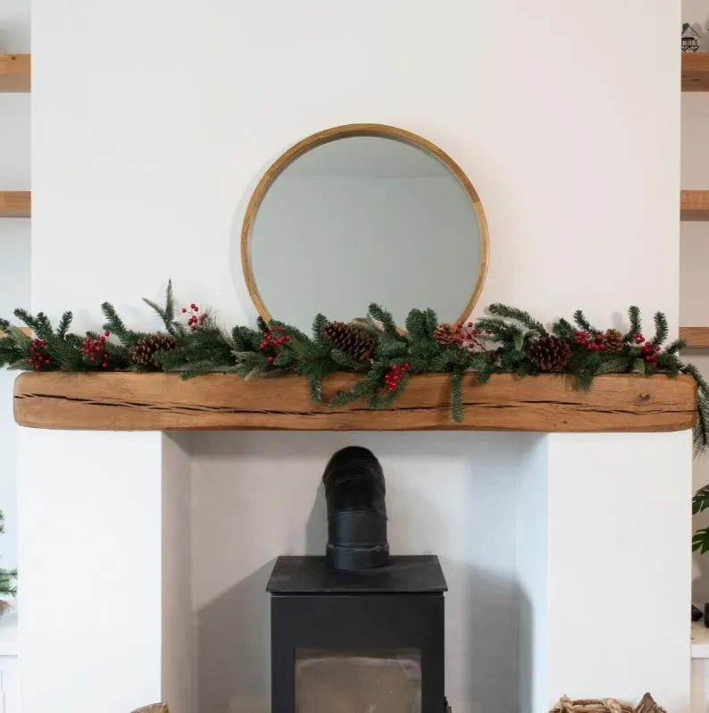 Barholm Berry Pine Garland 180