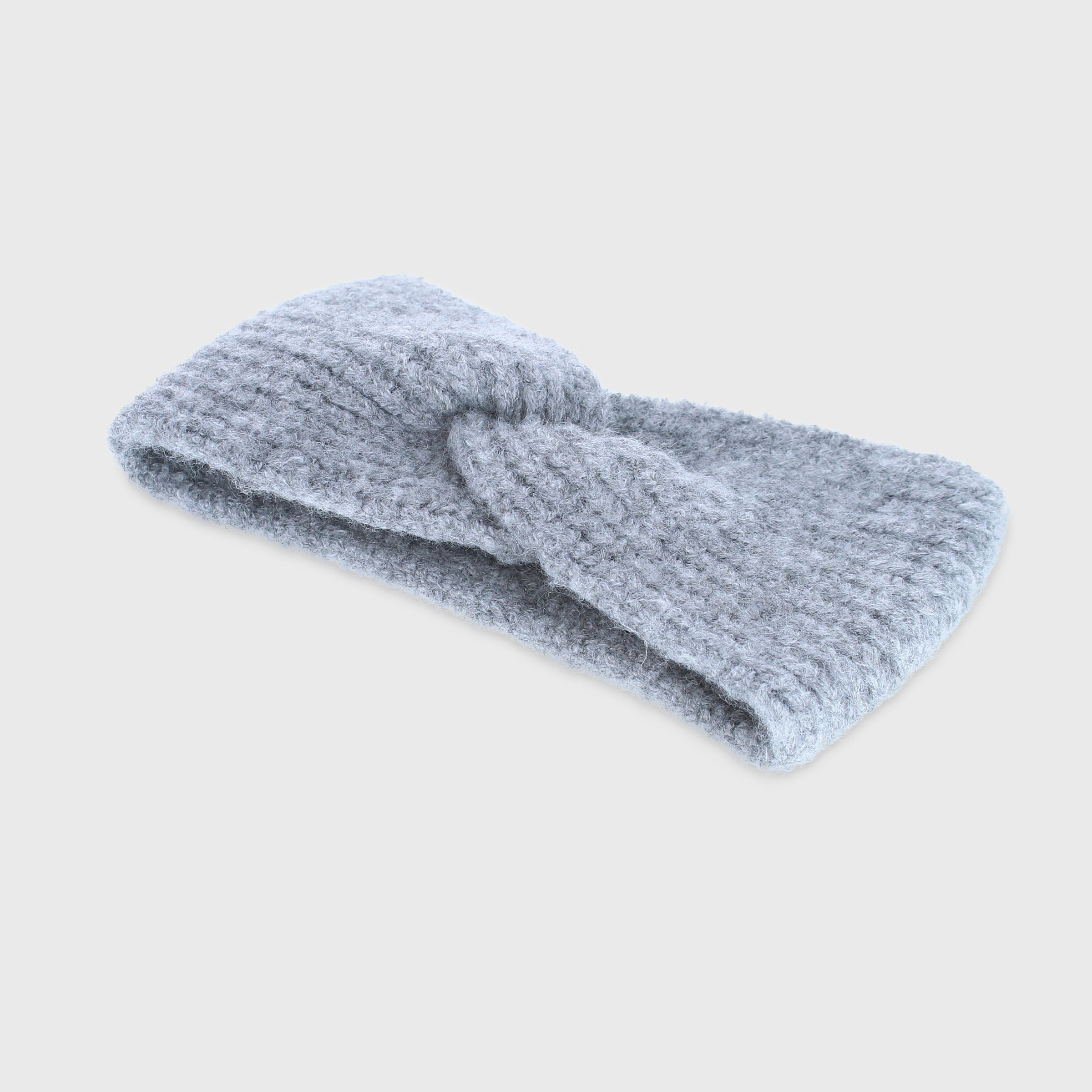 Millie Mae Faye Knit Headband - Grey