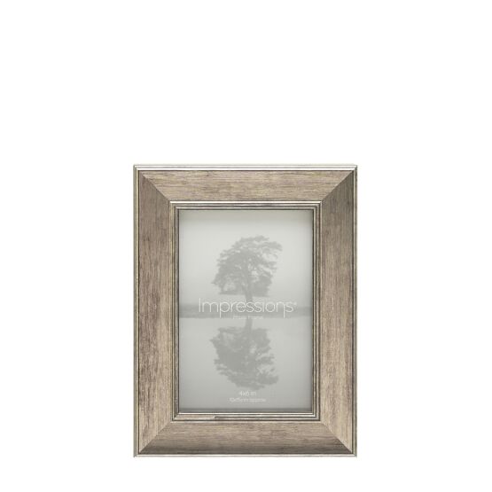 Impressions Tarnished Pewter Look Photo Frame 4x6"