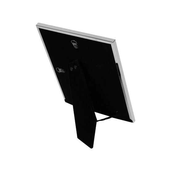 Impressions Silverplated Photo Frame White Border 5x7"