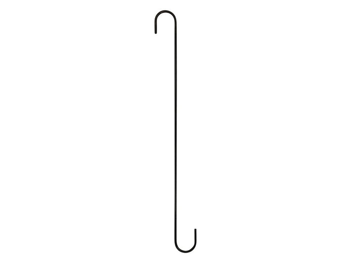 Garden Pride Tree Hanger S Hook 8" Black