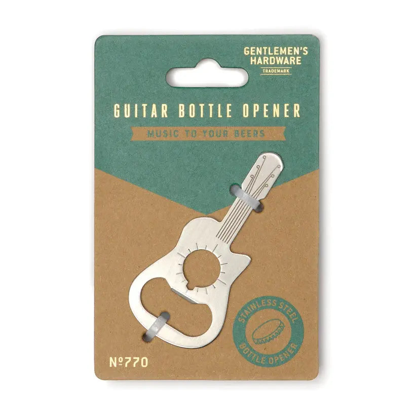 Gentlemens Hardware Mini Guitar Bottle Opener