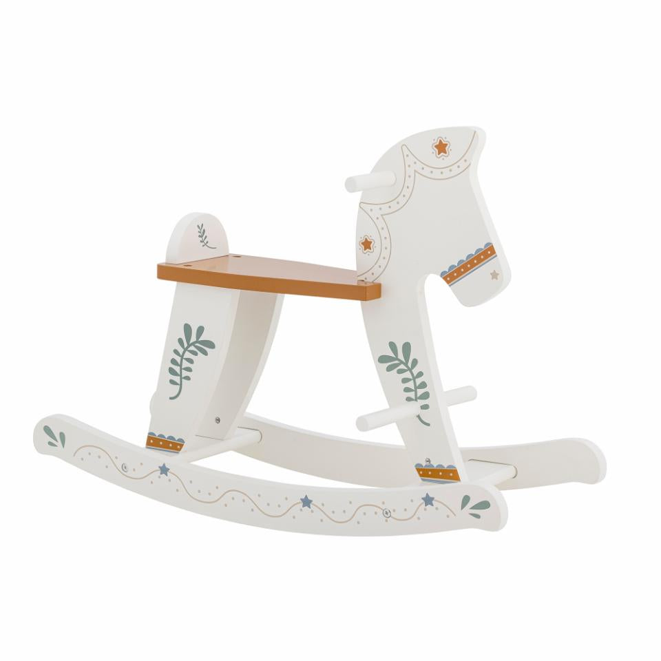 Bloomingville Ruddy Rocking Toy Horse White