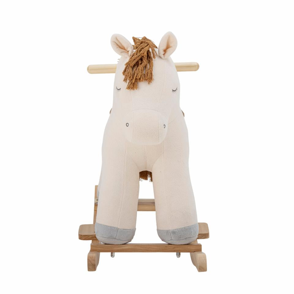 Bloomingville Merlen Rocking Toy Horse White